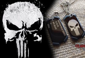 Dog tag  justiceiro Gravado seus dados