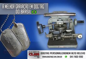 maquina de gravar dog tag gravadora