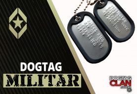 Engajamento no EB Dog tag Exercito Brasileiro