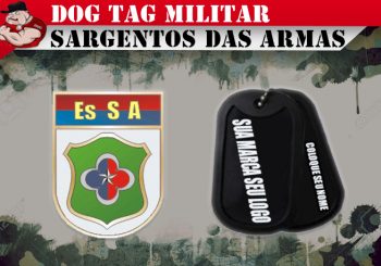 Dog Tag Sargentos das Armas