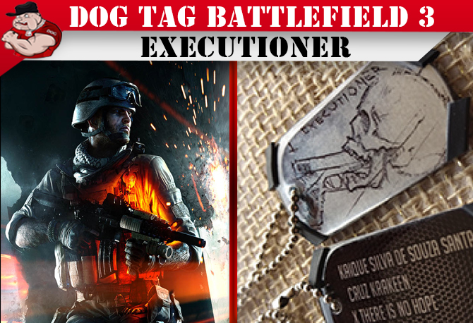 Dog tag Executioner – Battlefield 3