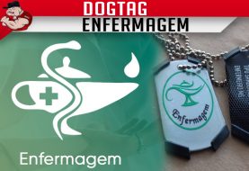DOG TAG ENFERMAGEM