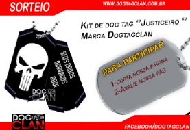 Sorteio Dog tag Justiceiro