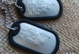 DOG TAG ALTO RELEVO