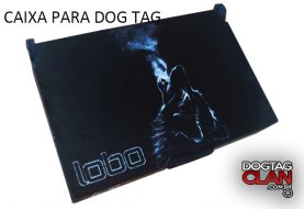 CAIXINHA PARA DOG TAG LOBO