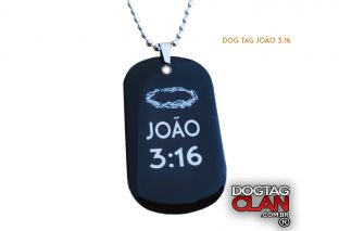 DOG TAG JOÃO 3.16