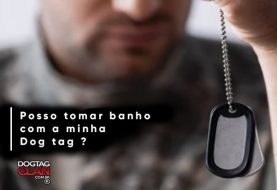 Posso tomar banho com a dog tag